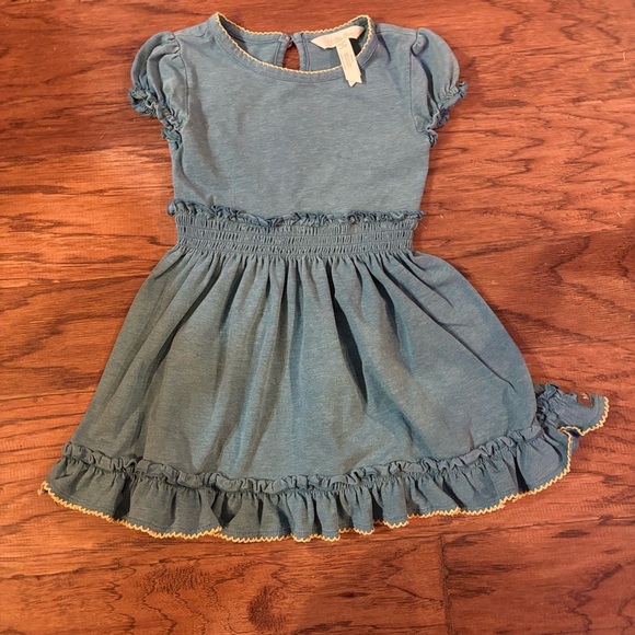 Matilda Jane Other - Matilda Jane dark teal ruffle dress